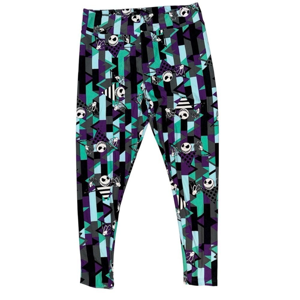 LuLaRoe Leggings- Nightmare Before Christmas- Jack Skellington Disney TC2 Plus​